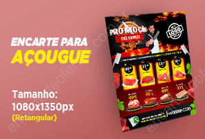 Encarte Promoção das Carnes